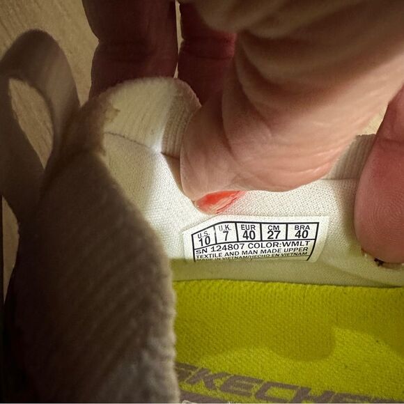 Skechers Slip-ins: Glide-Step Flex Size 10 Multicolored Sneaker Shoe - Picture 15 of 15